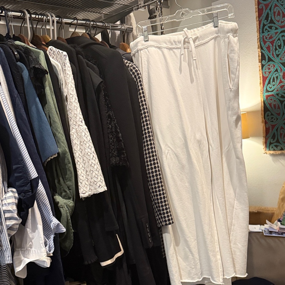 Eileen Fisher Cream Joggers